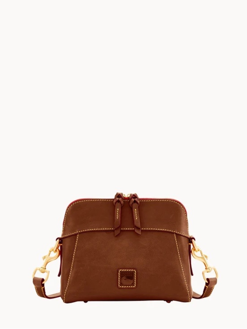 Authentic Dooney & Bourke Florentine Cameron Crossbody - Chestnut